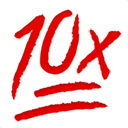10x