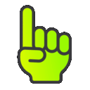 activity finger number1