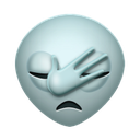 alien facepalm