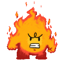 angry flame