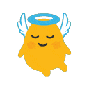blob angel gif