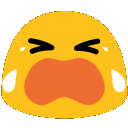 blob cry gif