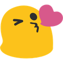 blob kiss heart