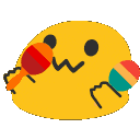 blob maracas gif