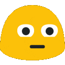 blob rolling eyes gif