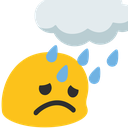 blob sad rain