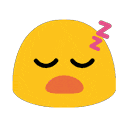 blob sleep gif