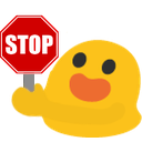 blob stop