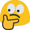 blob thinking eyes gif