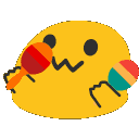 blob with maracas