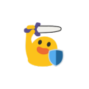 blob with sword and shield