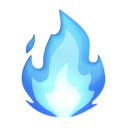 blue flame
