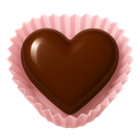 chocolate heart