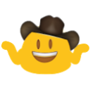 cowboy-blob-shrug