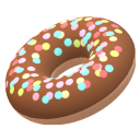 donut-with-circle-sprinkles