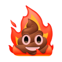 flaming poo
