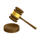 gavel and block
