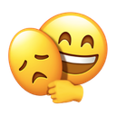 happy sad mask