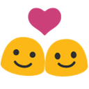 happy two blobs heart