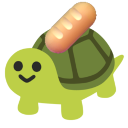 he brings you a baguette