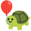 he brings you a balloon