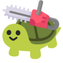 he brings you a chainsaw