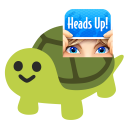 he brings you a heads up