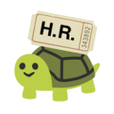 he brings you a hr ticket good luck