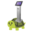 he brings you a kiosk