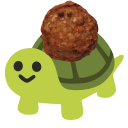 he brings you a meatball