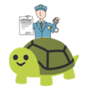 he brings you a search warrant