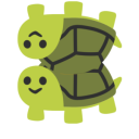 he brings you an upside down turtle of the same size as himself because he is strong