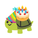 he brings you birthday cake
