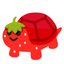 he brings you himself as a strawberry