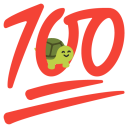 he brings you hundred points 100