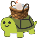 he brings you lotion in a basket