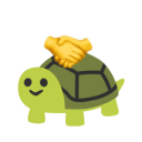 he brings you moral support