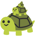 he brings you turtles all the way down