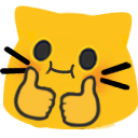 meow double thumbs