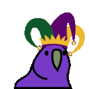 parrot mardigras