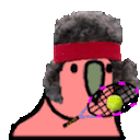 parrot tennis
