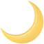 party crescent moon