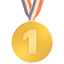 party first place medal