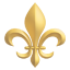 party fleur de lis