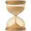 party hourglass flowing sand