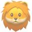 party lion face
