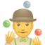 party man juggling