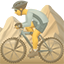 party mountain bicyclist
