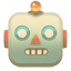 party robot face