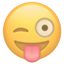 party stuck out tongue winking eye